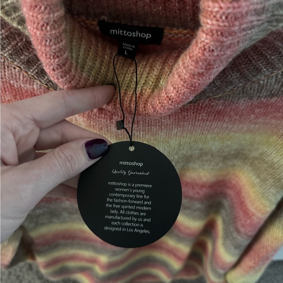 Multi colored sweater - Picture 2 of 2